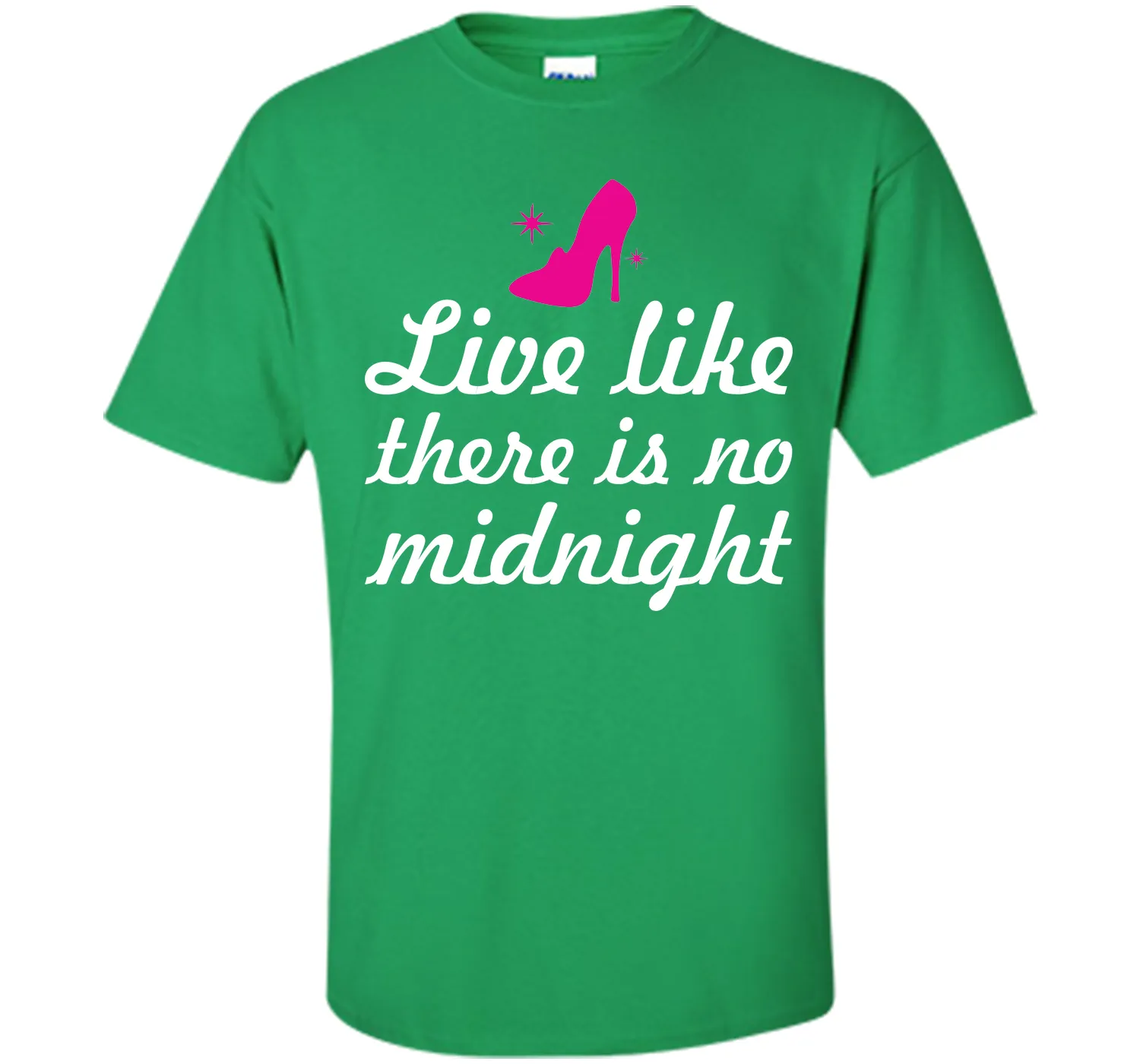 Live Like There is No Midnight Graphic Shoe T-shirt T-Shirt