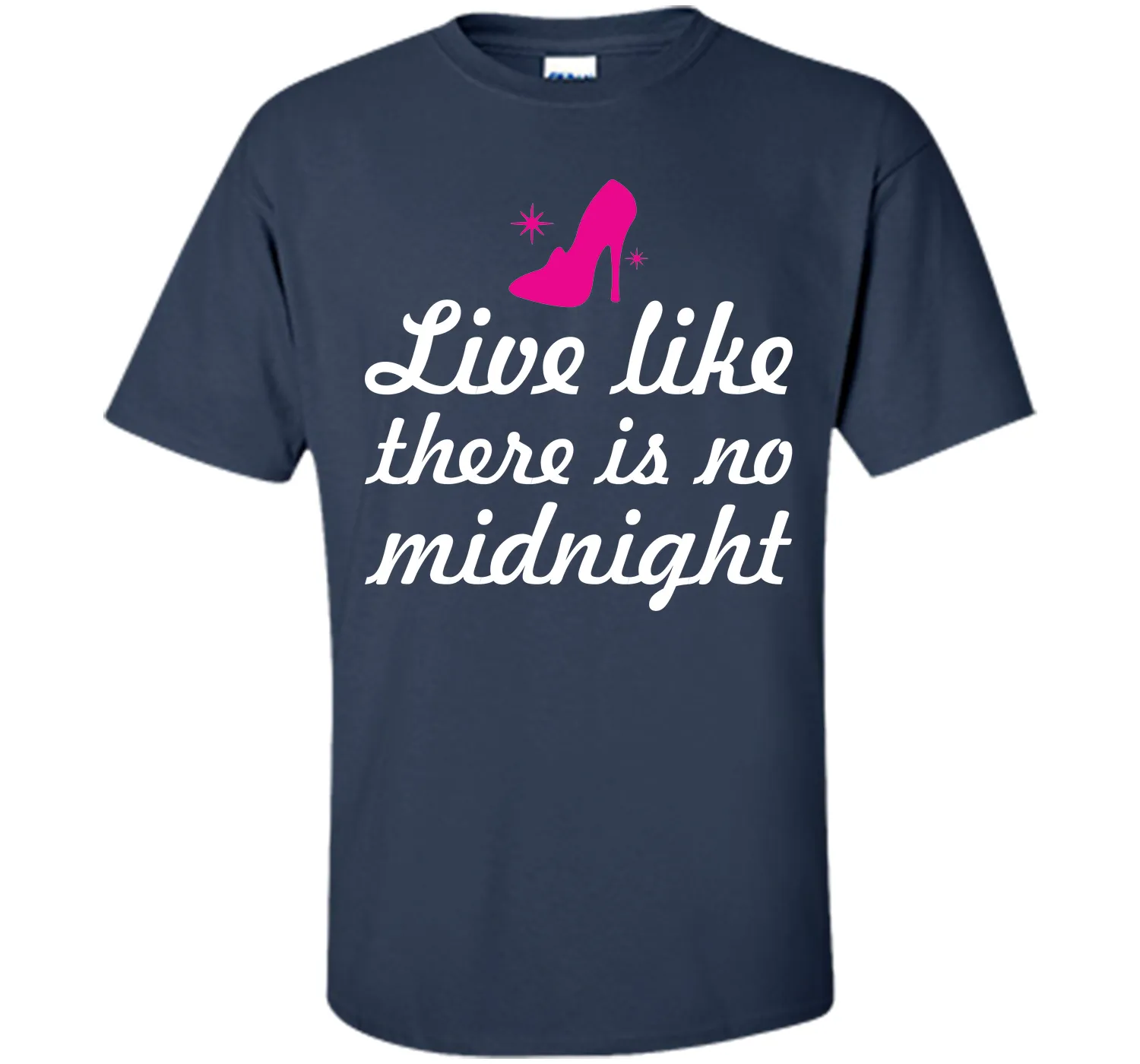 Live Like There is No Midnight Graphic Shoe T-shirt T-Shirt