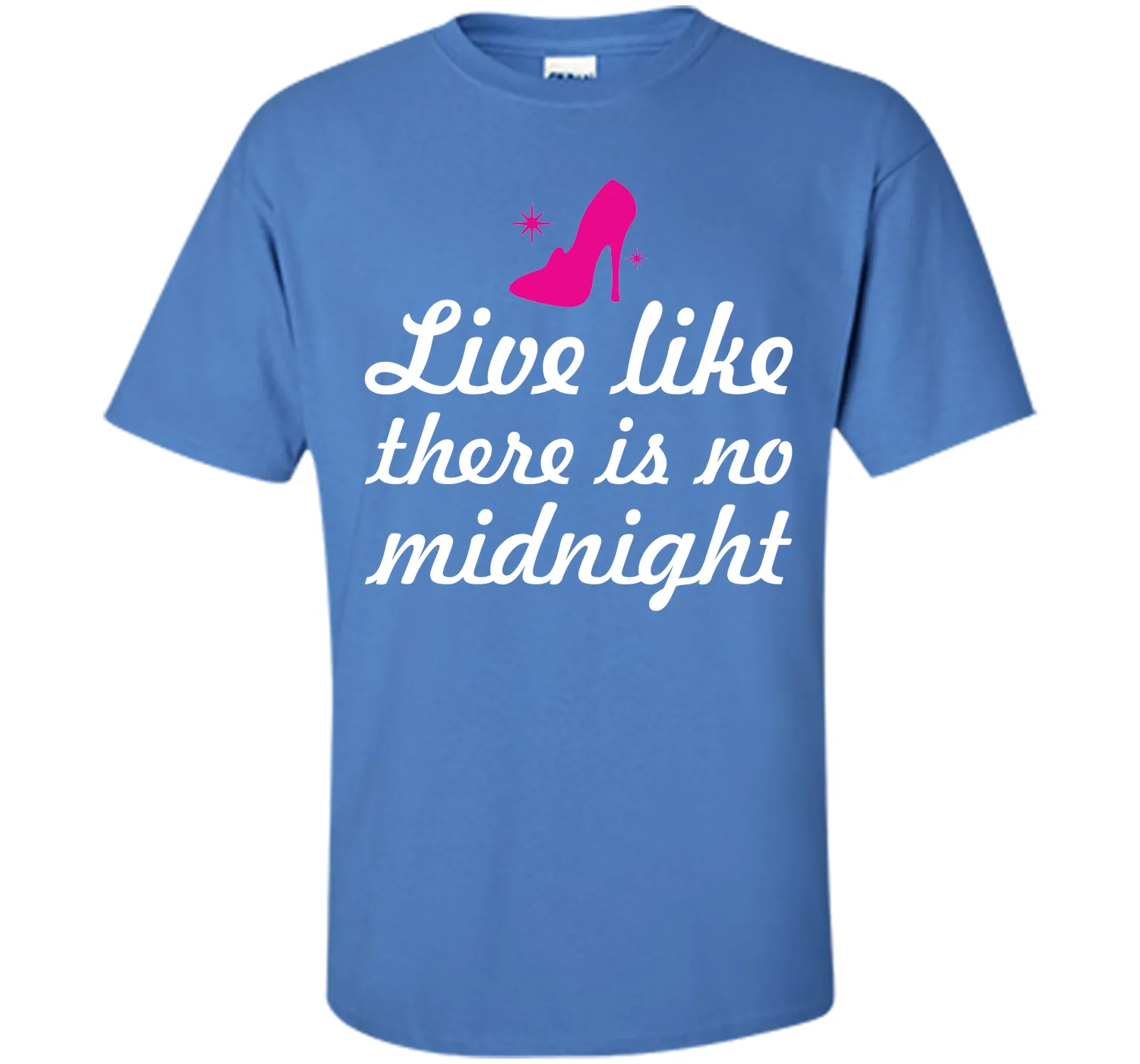 Live Like There is No Midnight Graphic Shoe T-shirt T-Shirt