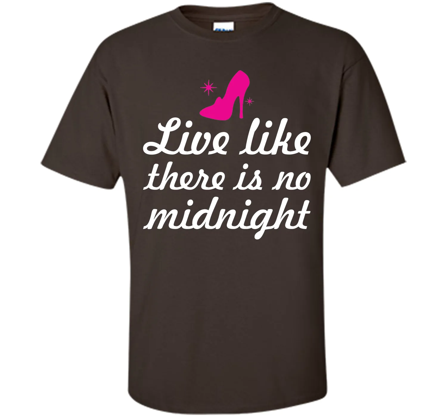 Live Like There is No Midnight Graphic Shoe T-shirt T-Shirt