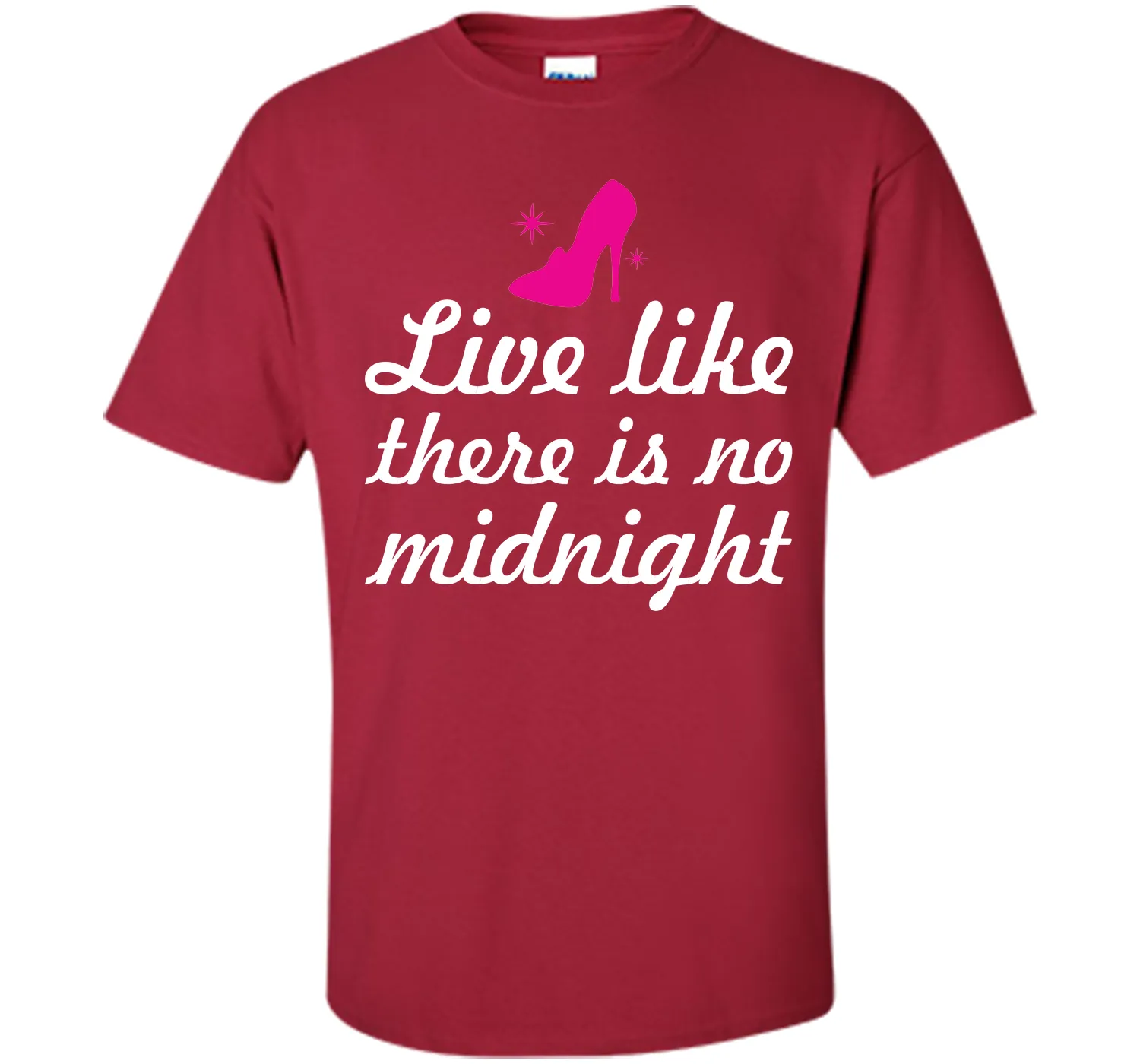 Live Like There is No Midnight Graphic Shoe T-shirt T-Shirt