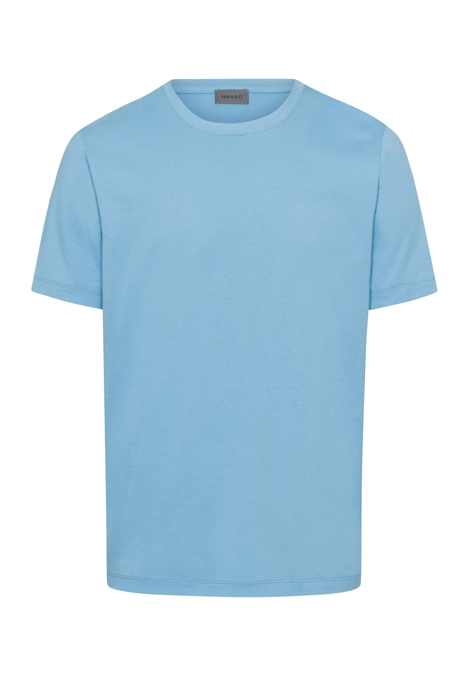 Living Shirts Jersey Cotton Crew Neck T-Shirt | Bonnie Blue 75050-1597