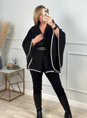 Lucinda Belted Cape 10-18 NO RETURNS ON SALE ITEMS