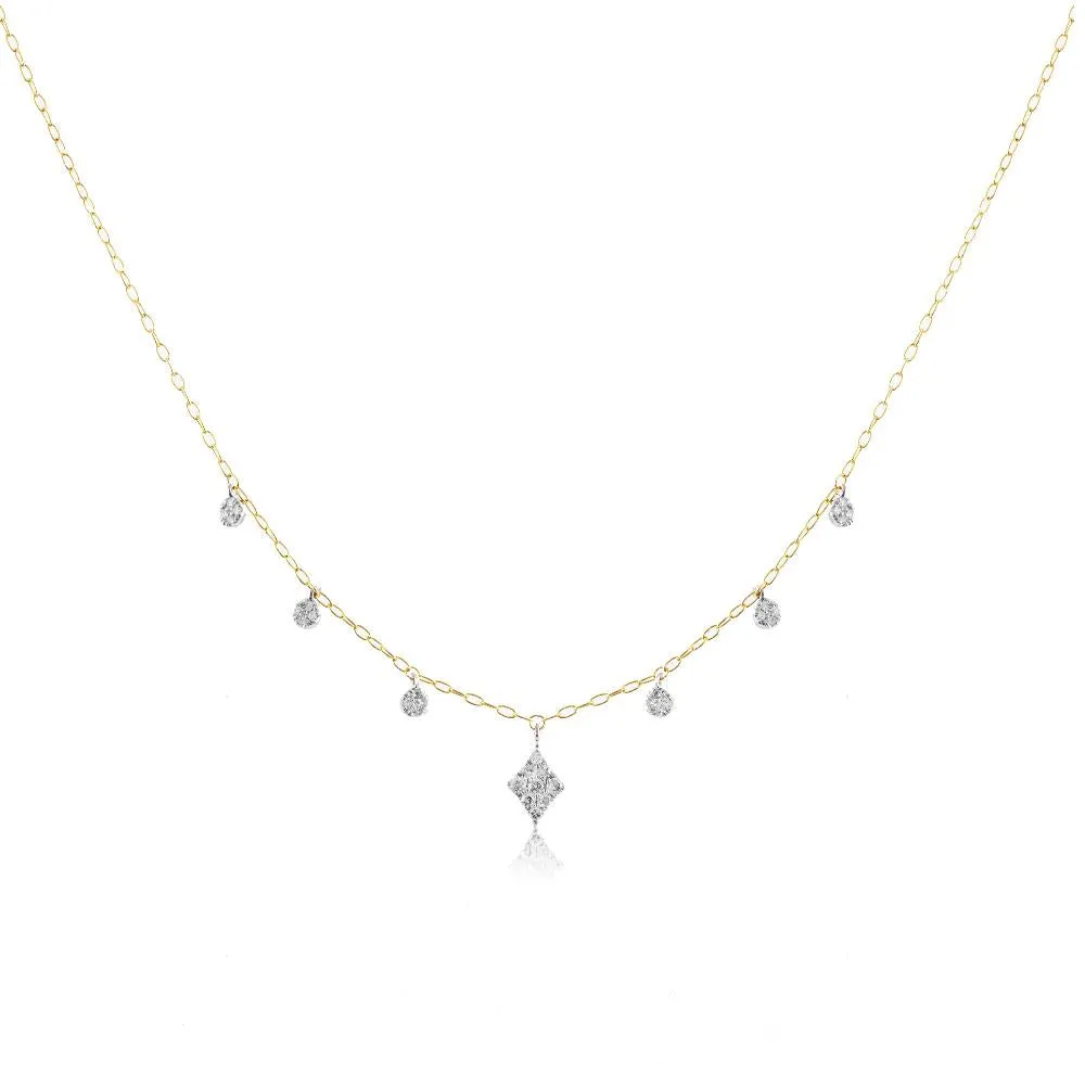 Meira T Dainty Diamond Layering Necklace