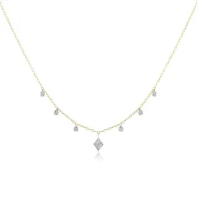 Meira T Dainty Diamond Layering Necklace