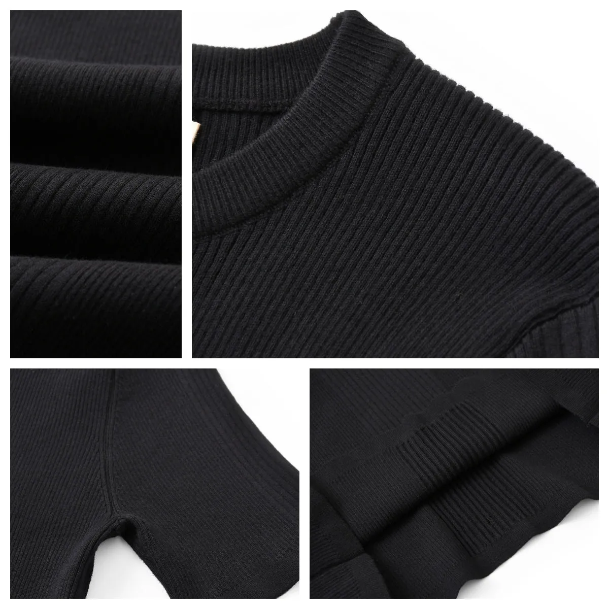 Men's Knitted Stretched T-shirt