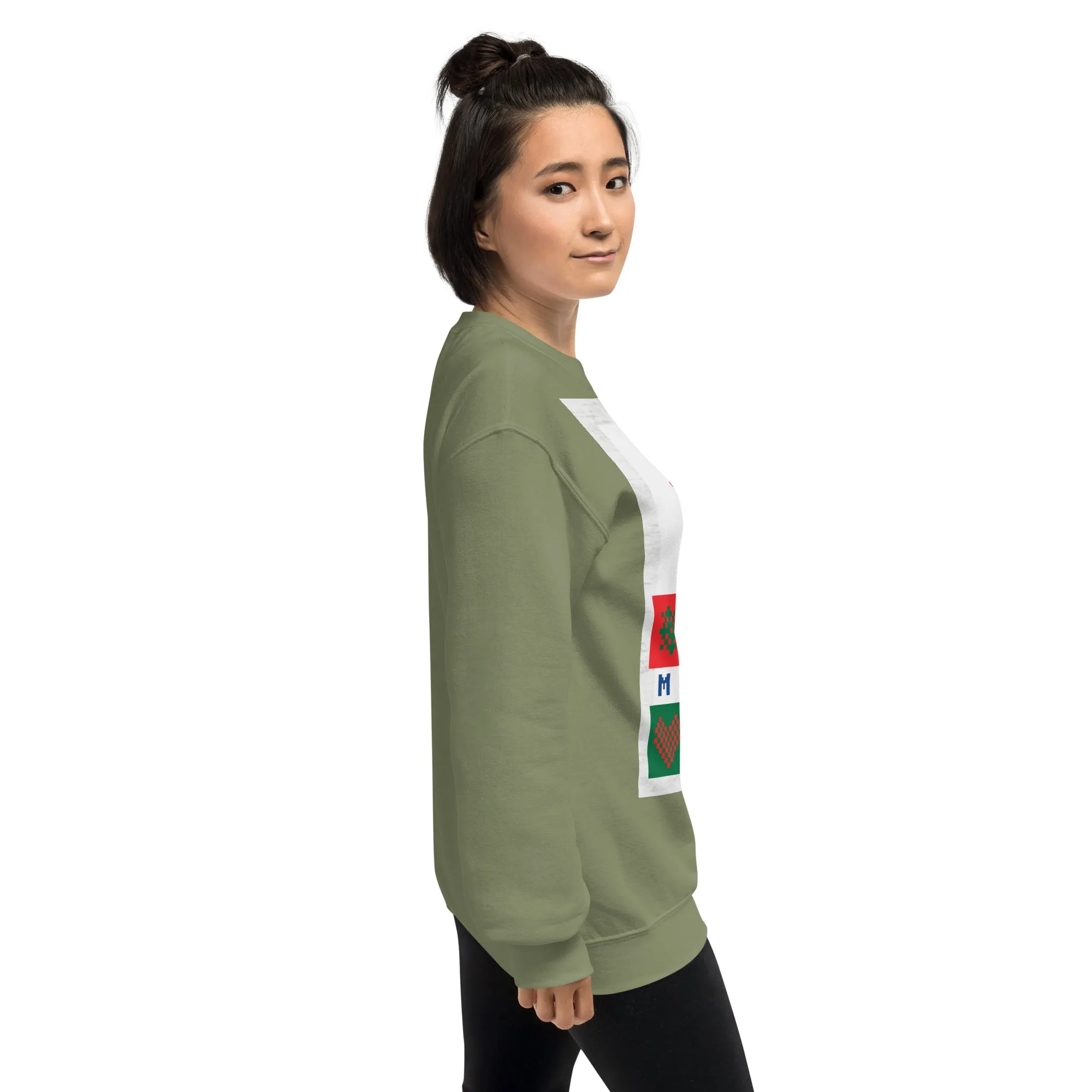Merry Christmas Sweatshirt (Glamourange Christmas Sweatshirt Womens)