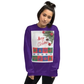 Merry Christmas Sweatshirt (Glamourange Christmas Sweatshirt Womens)