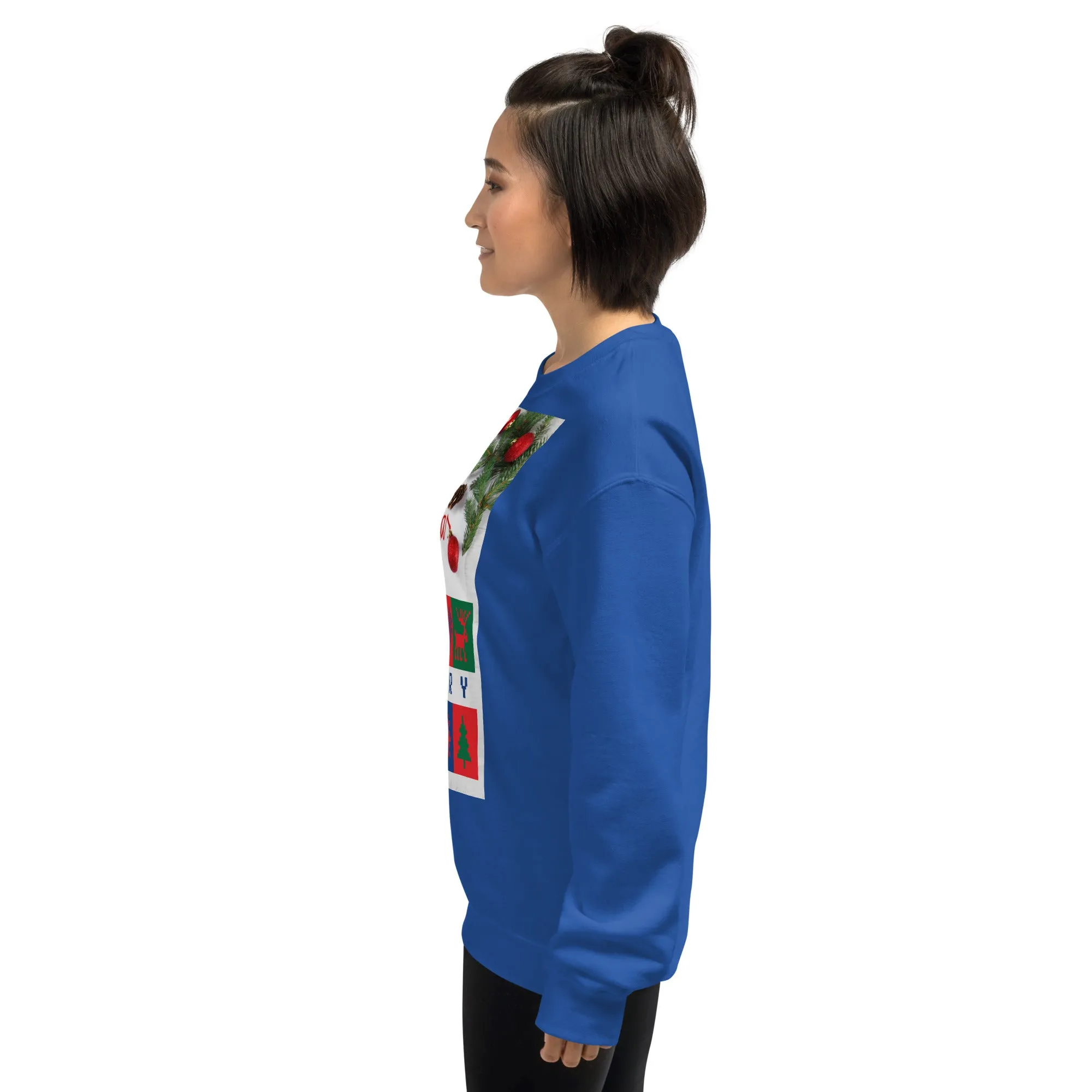 Merry Christmas Sweatshirt (Glamourange Christmas Sweatshirt Womens)