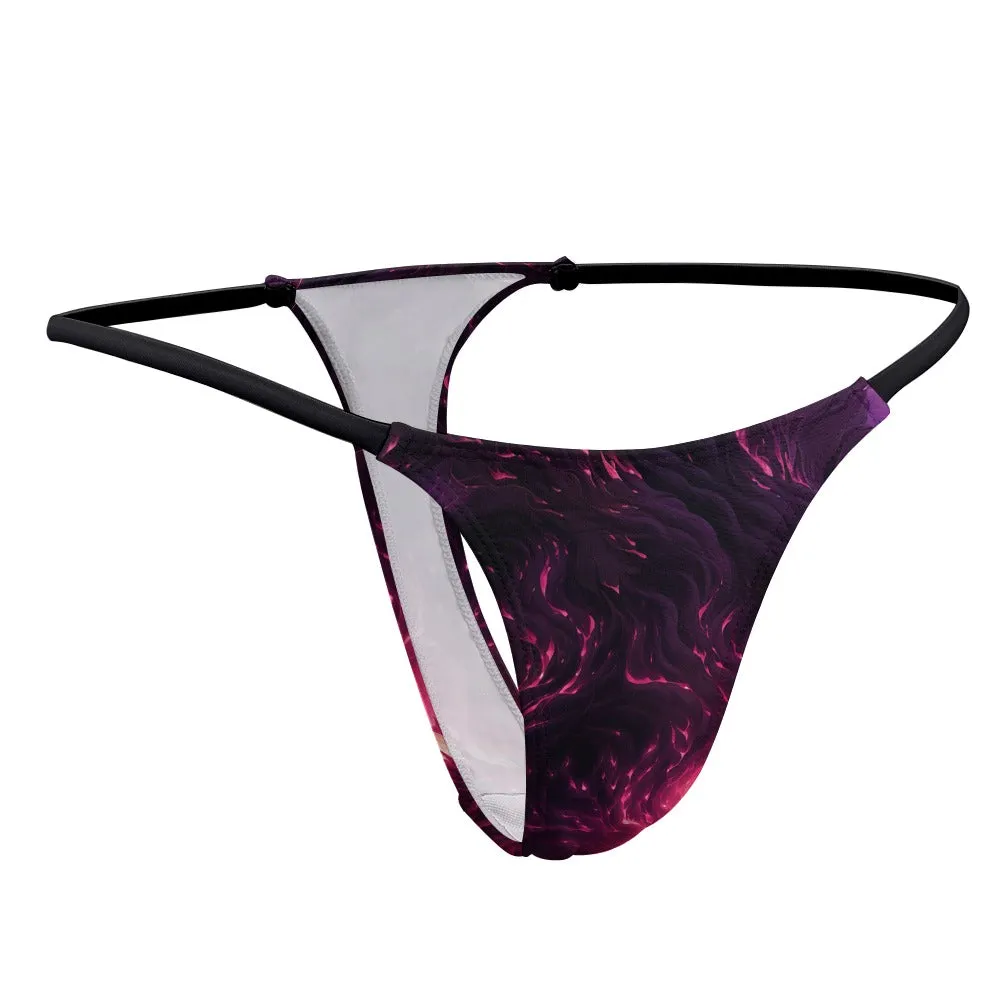 Midnight Purple Thin Thong