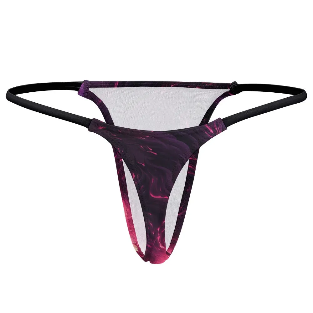 Midnight Purple Thin Thong
