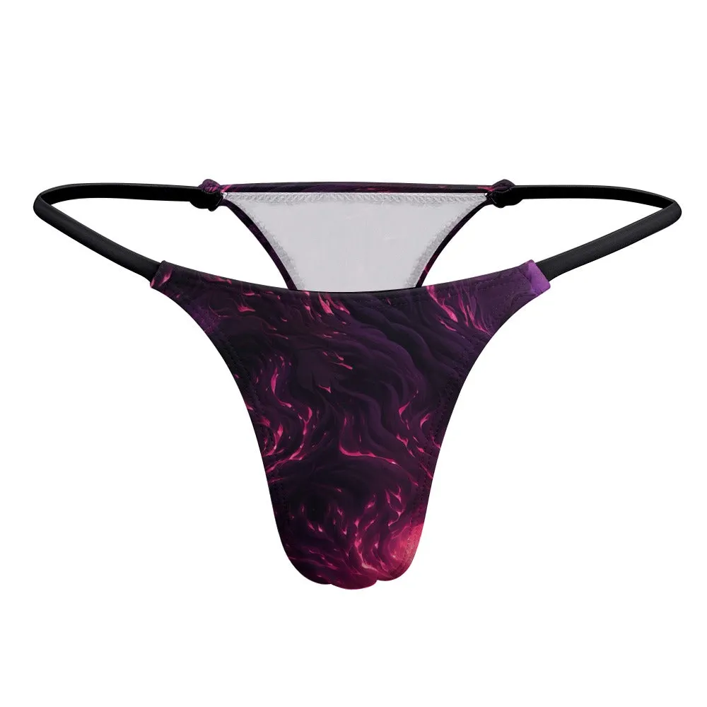 Midnight Purple Thin Thong