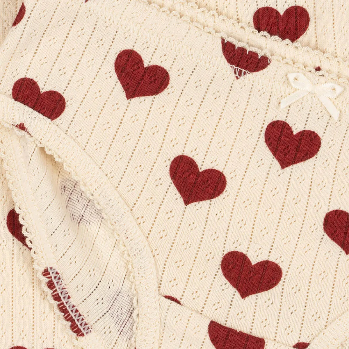 Minnie Underwear Set in Amour Rouge by Konges Sløjd