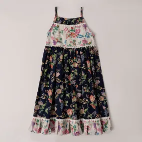 Mixed Floral Babydoll Dress