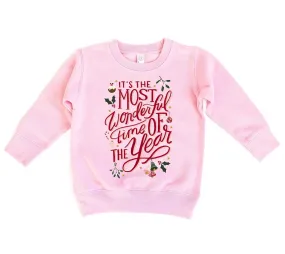 Most Wonderful Time Sweatshirt