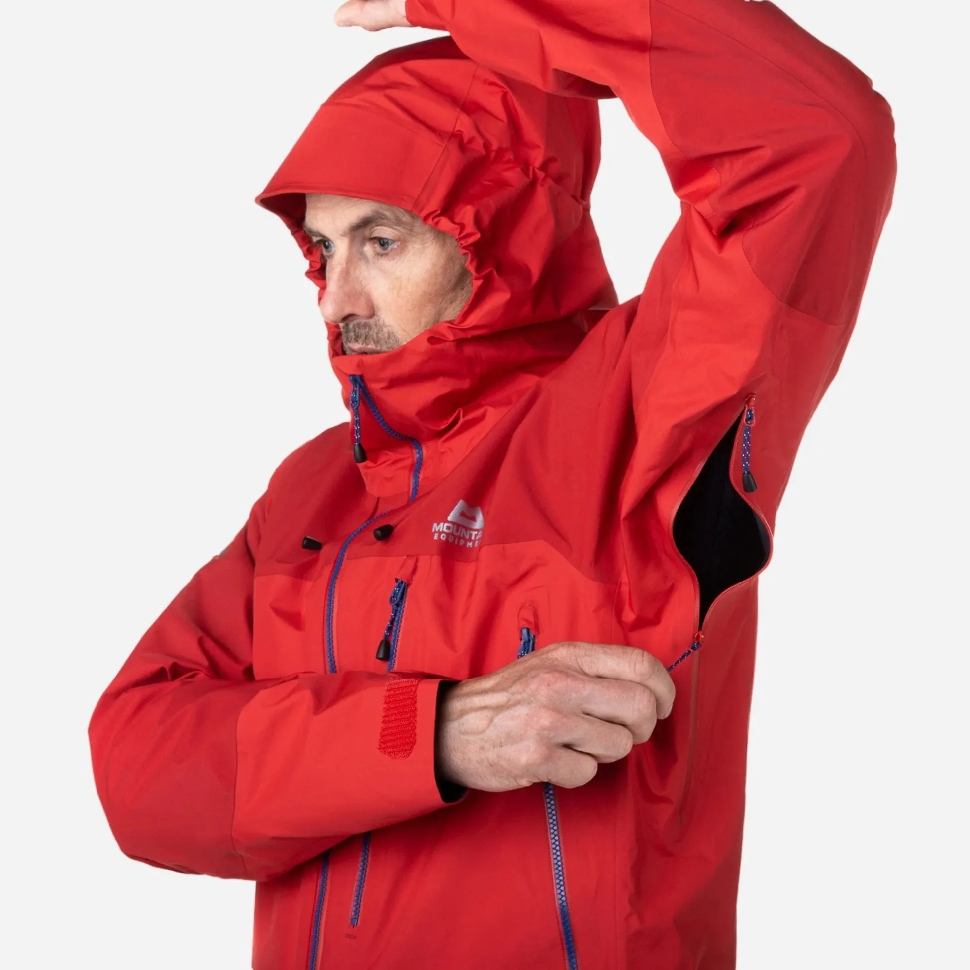 Mountain Equipment Lhotse GTX Pro Waterproof Jacket - Admiral/Atlantic Blue