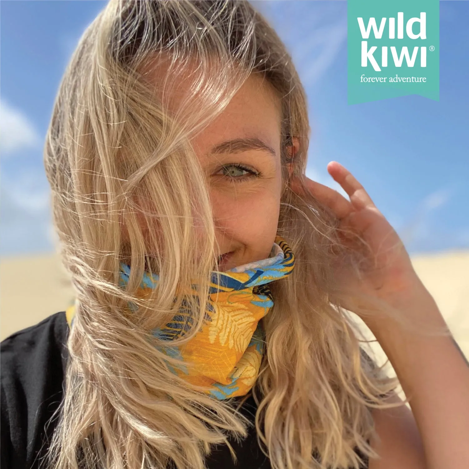 Multi Scarf | Face Mask | Bandana | Headband - Ferns