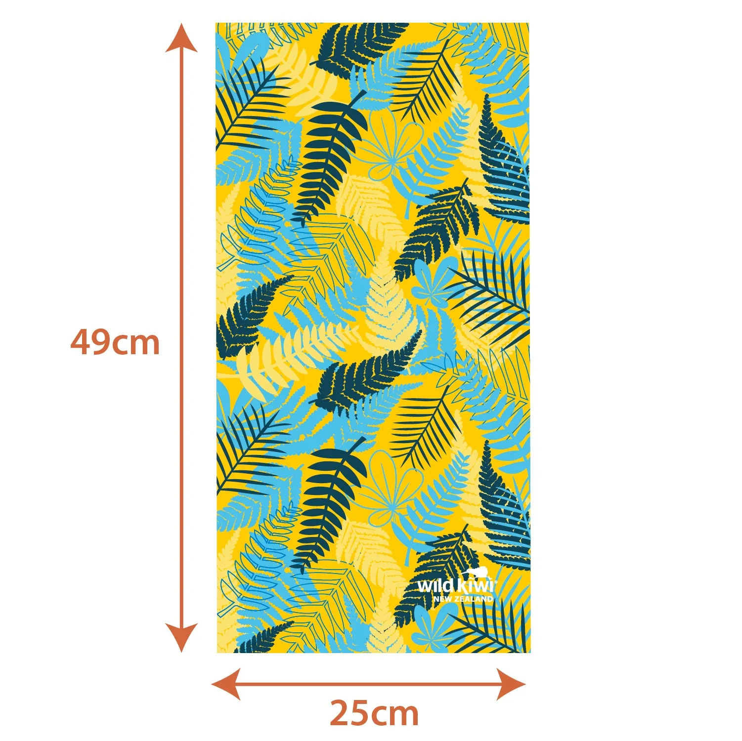 Multi Scarf | Face Mask | Bandana | Headband - Ferns
