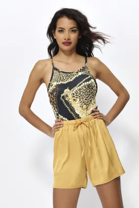 Multi Strappy Back Bodysuit