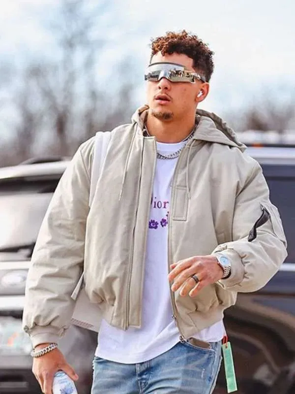 NFL Patrick Mahomes Keep It Rolling Bomber Jacket