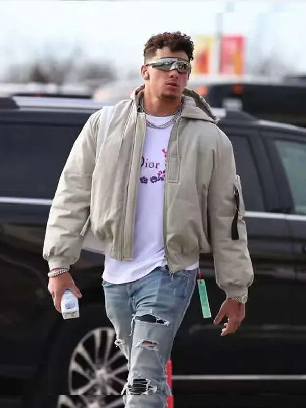 NFL Patrick Mahomes Keep It Rolling Bomber Jacket