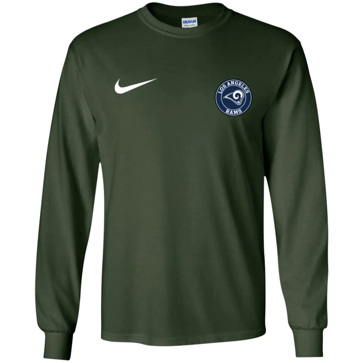 Nike Los Angeles Rams Nfl Football Men Long SLeeve Shirt