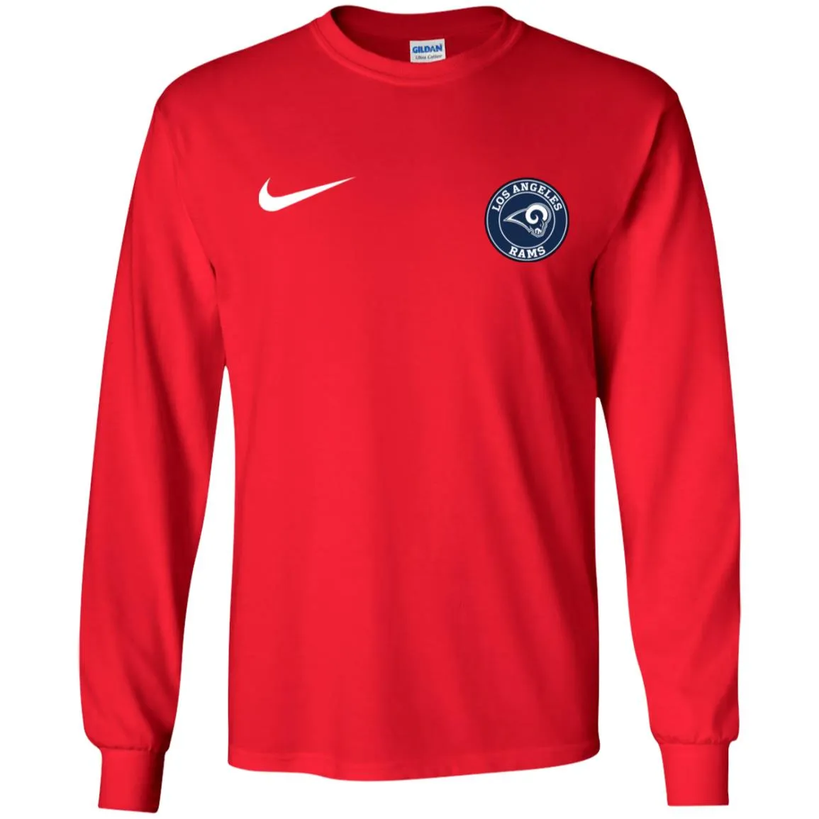 Nike Los Angeles Rams Nfl Football Men Long SLeeve Shirt