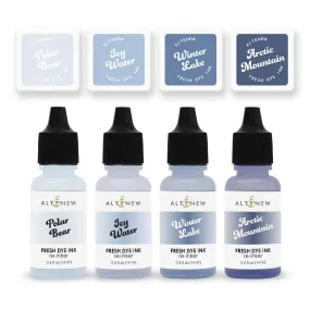 Northern Shore Fresh Dye Ink Mini Cube & Reinker Bundle