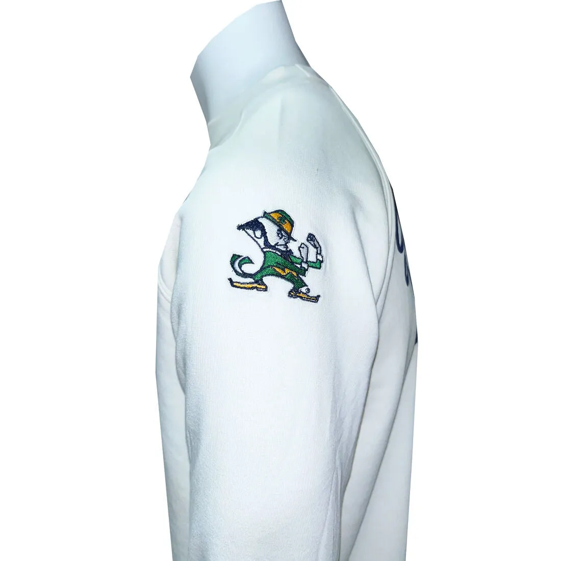 NOTRE DAME IRELAND CREAM/BLUE SWEATSHIRT