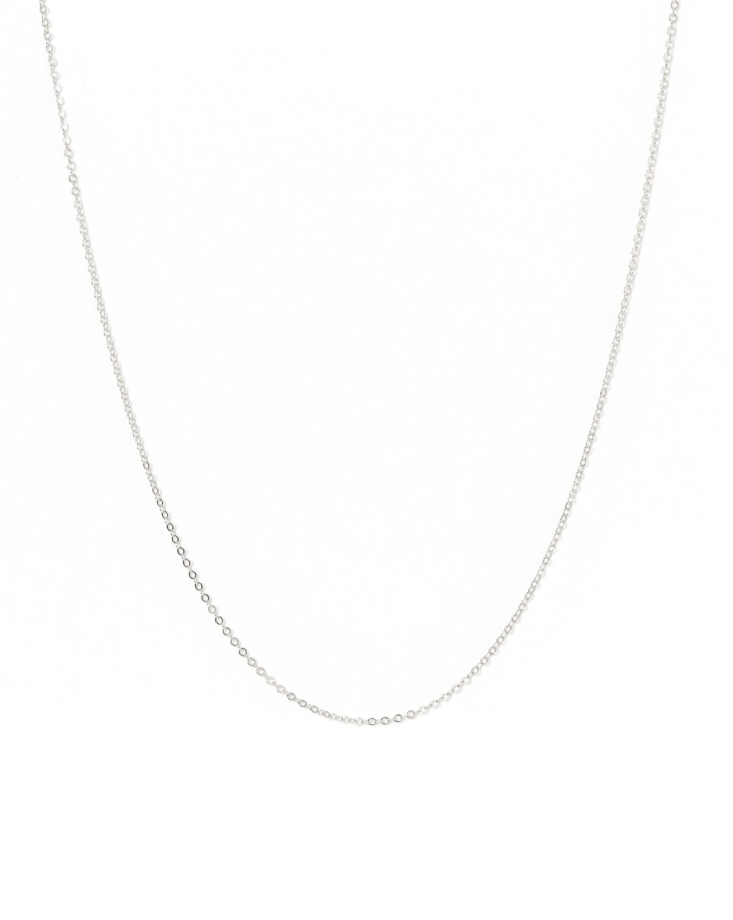 One Love Silver Chain Necklace