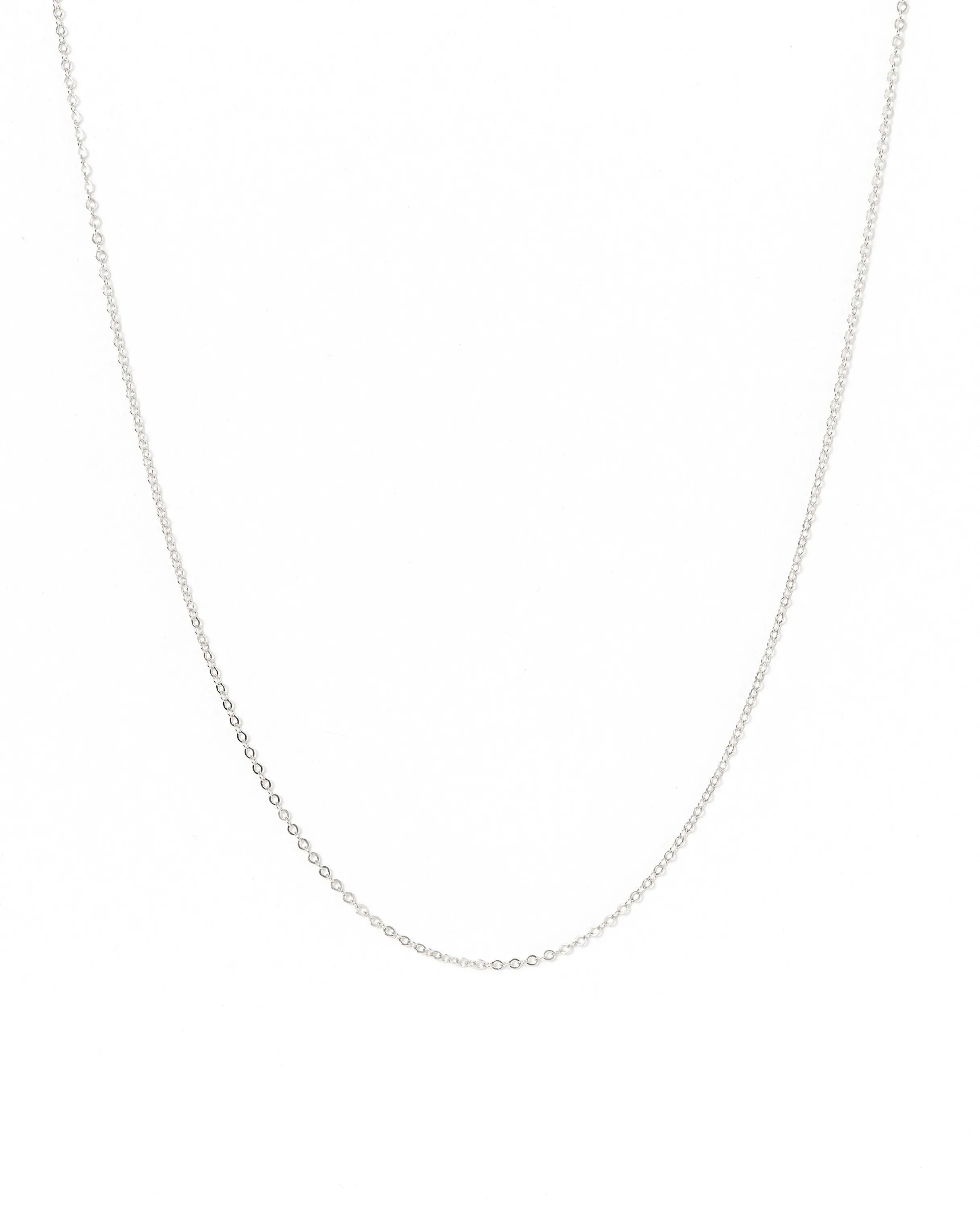 One Love Silver Chain Necklace