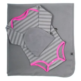 Orchid Striped Gift Set (Storm)