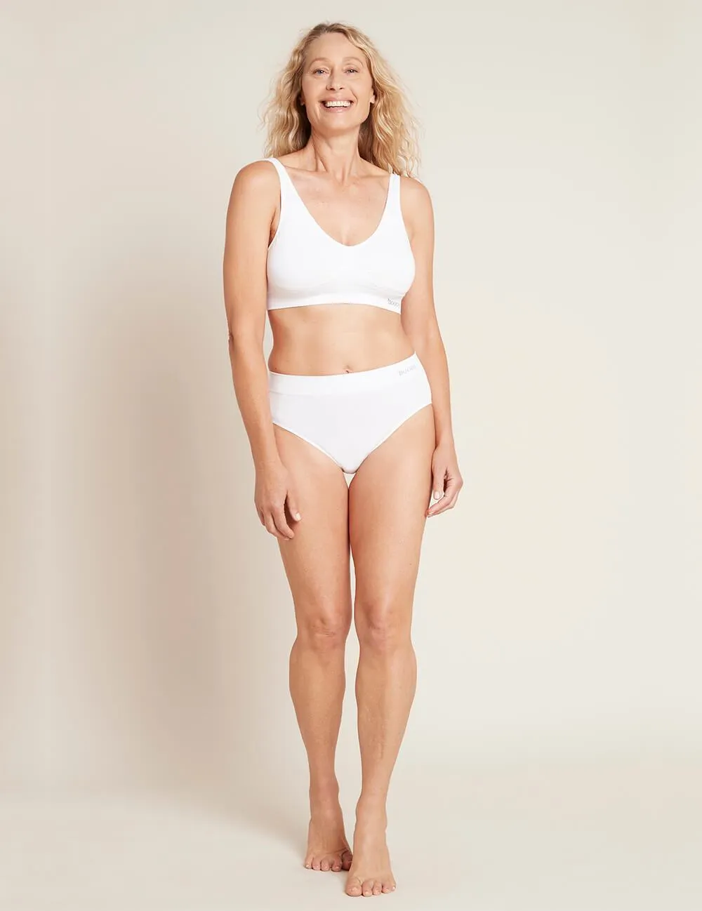 Organic Bamboo Full Brief White