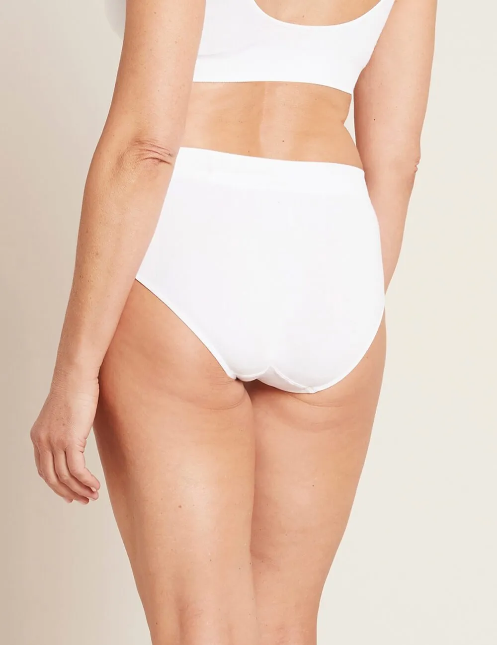 Organic Bamboo Full Brief White