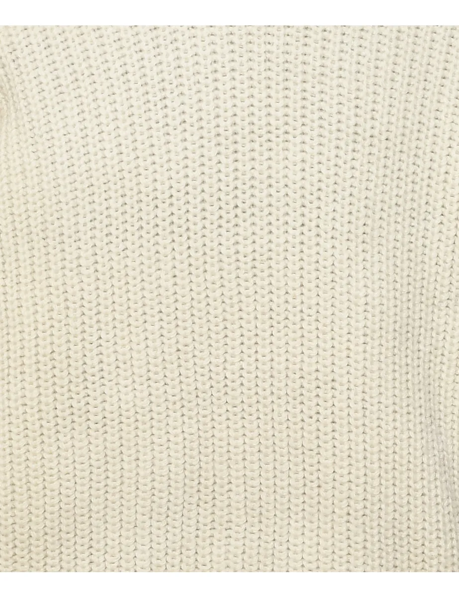 Pale Yellow Jumper - M