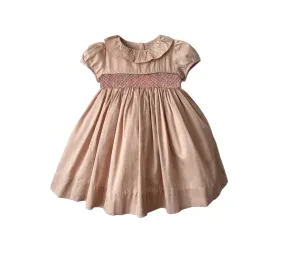 Pearl Smocked Babydoll Dress