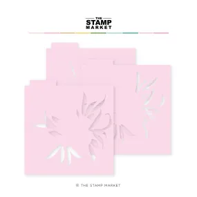 Peony Dreams Bouquet Stencil
