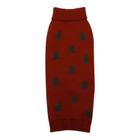 Pet Brands Tree Print Jumper - Medium/large 45.5cm
