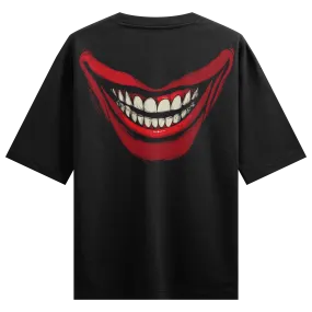 PRDGY Grin Back Print Oversized T-Shirt