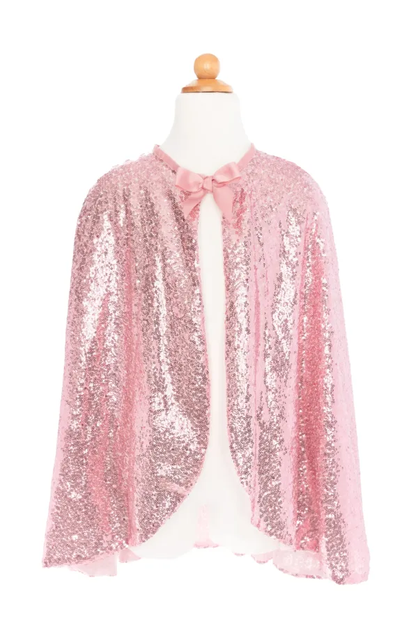 Precious Pink Sequins Cape