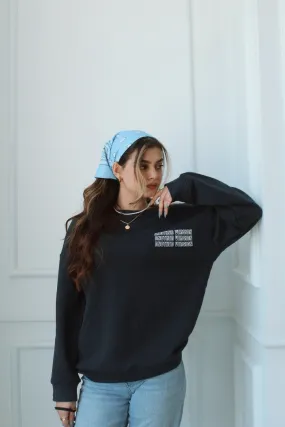 "ANOTHER VERSION" Oversized Sweatshirt