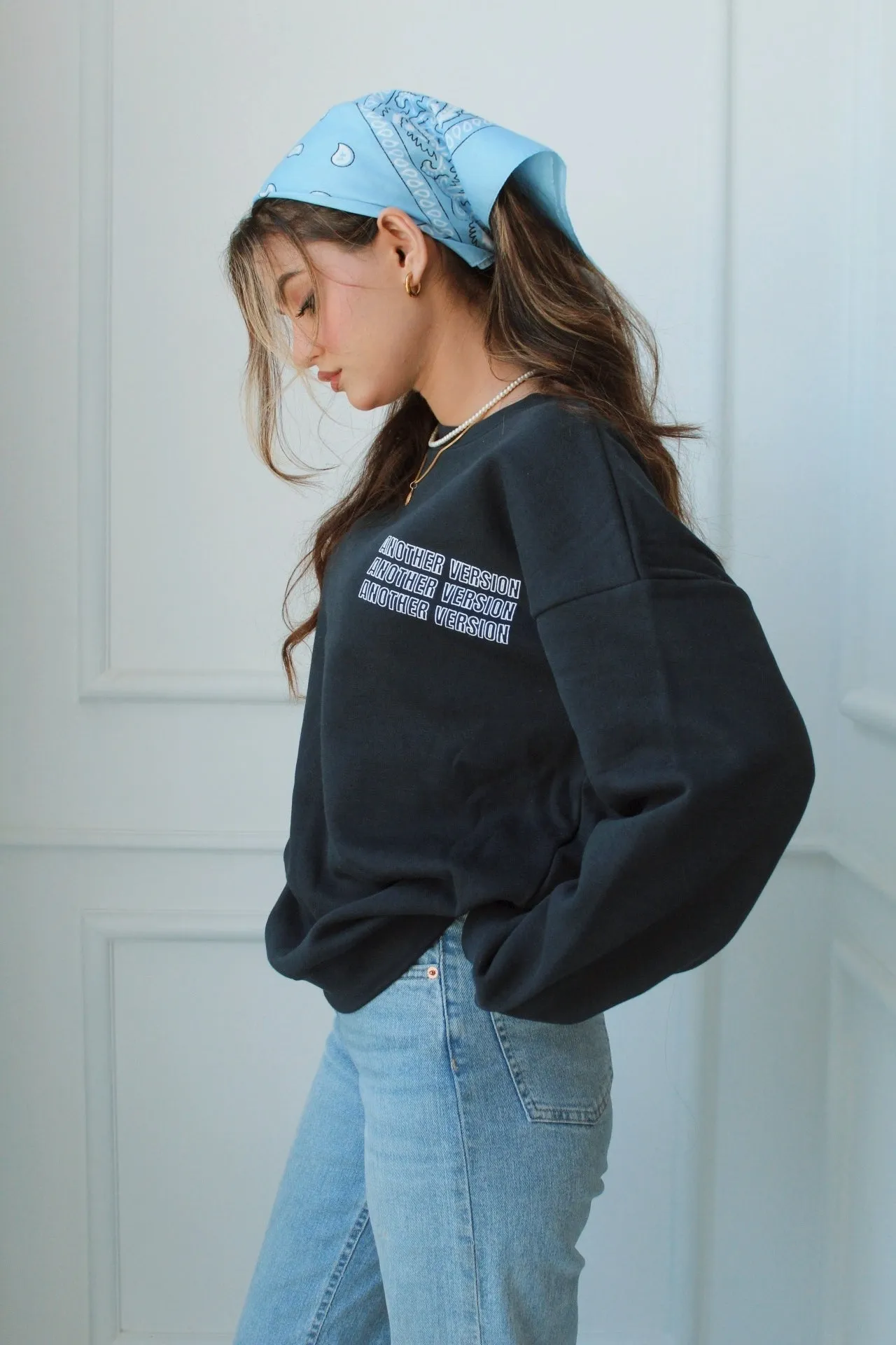 "ANOTHER VERSION" Oversized Sweatshirt