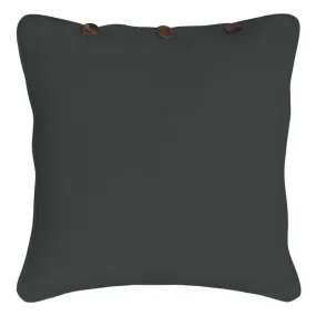 RANS London Charcoal with button 43X43cm Cushion Cover