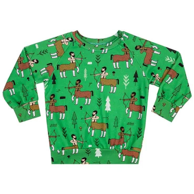Raspberry Republic Sweatshirt - Enchanted Forest Green