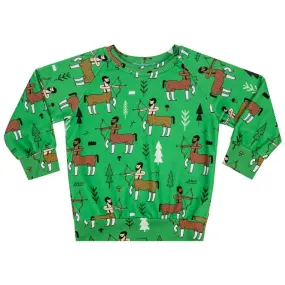 Raspberry Republic Sweatshirt - Enchanted Forest Green