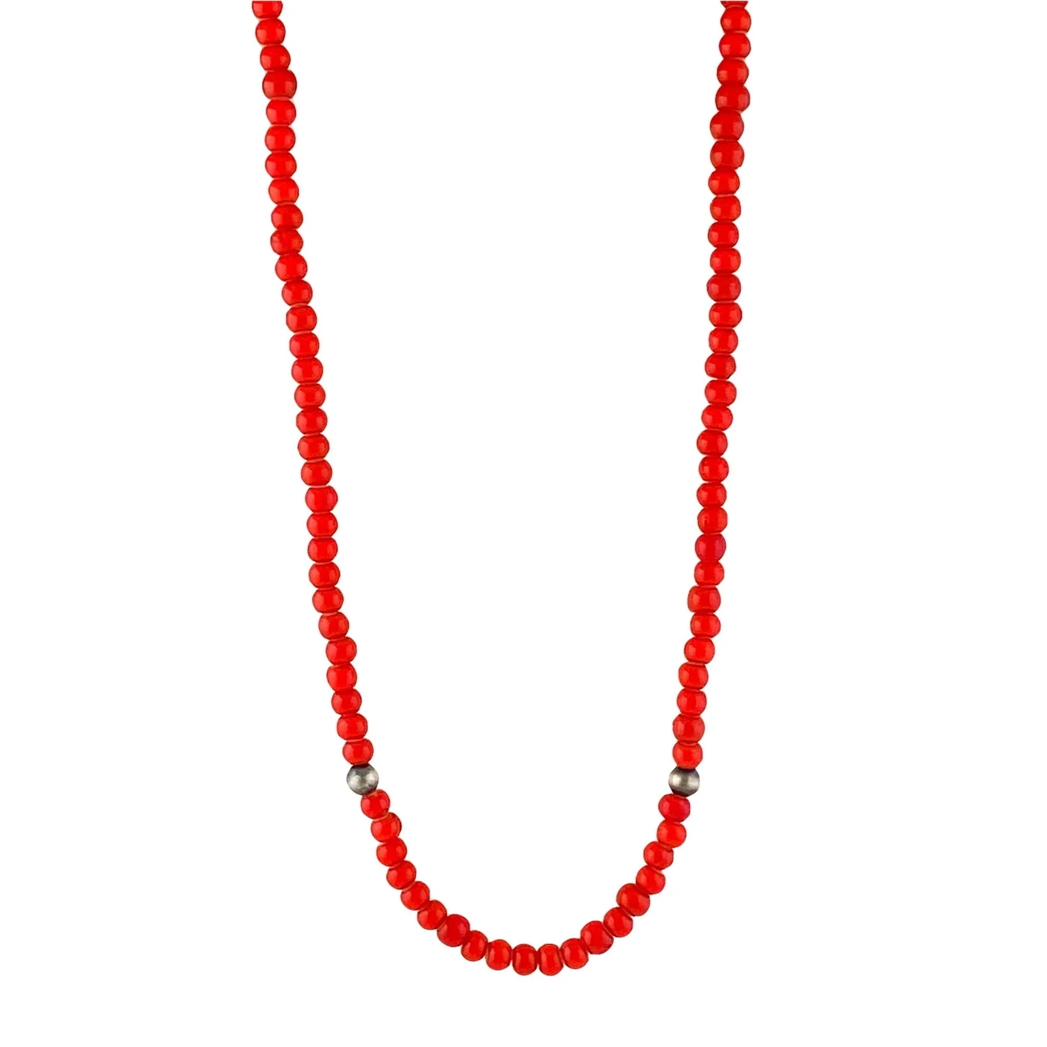 Red Heart Layering Necklace