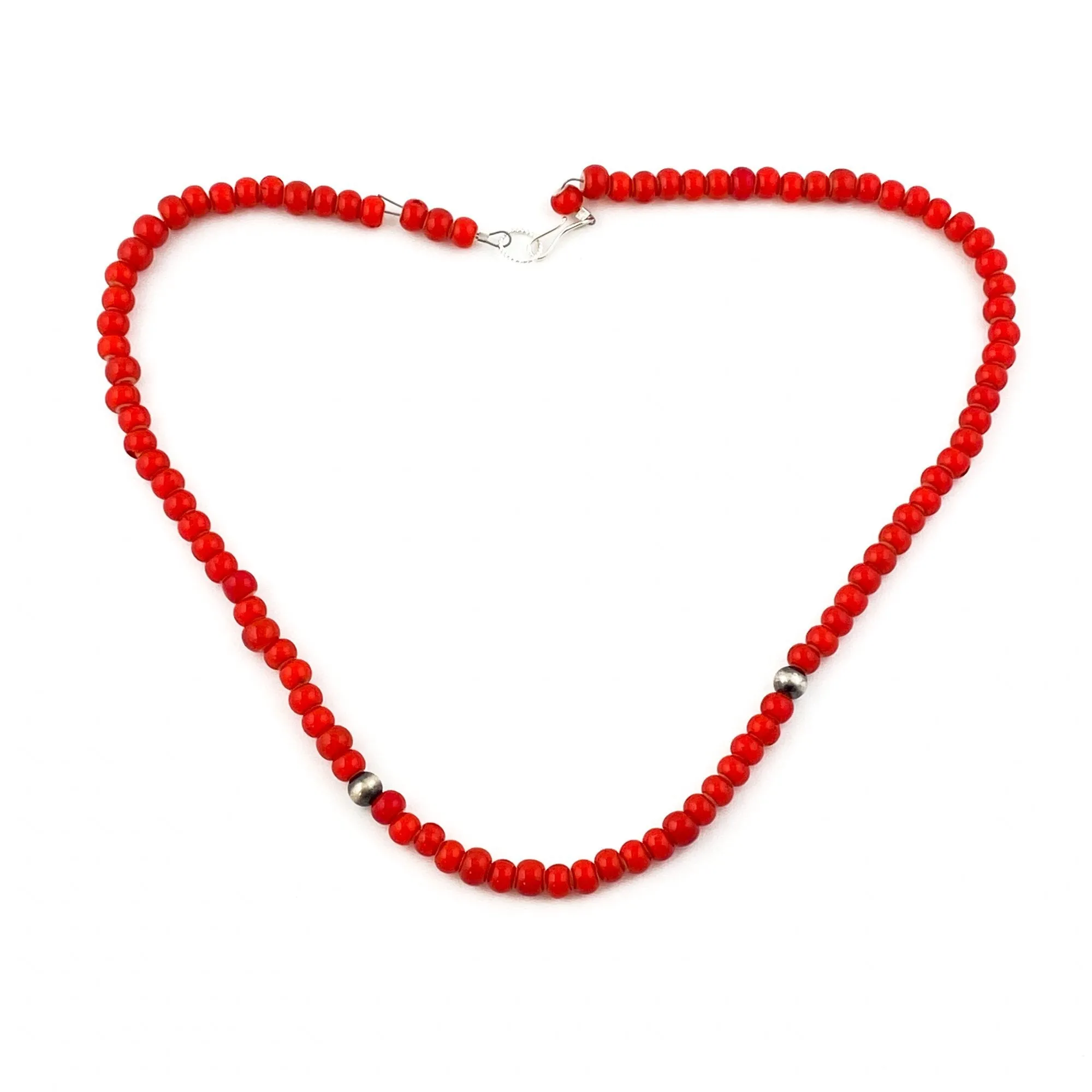 Red Heart Layering Necklace