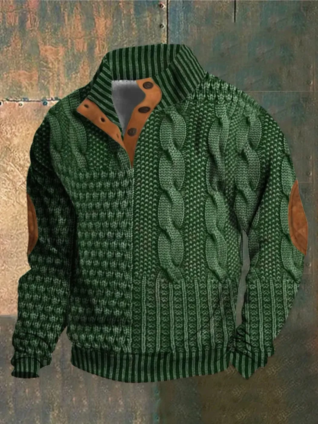 Retro-Inspired Warm Oliver Sweatshirt | Stylish Comfort for Modern Men