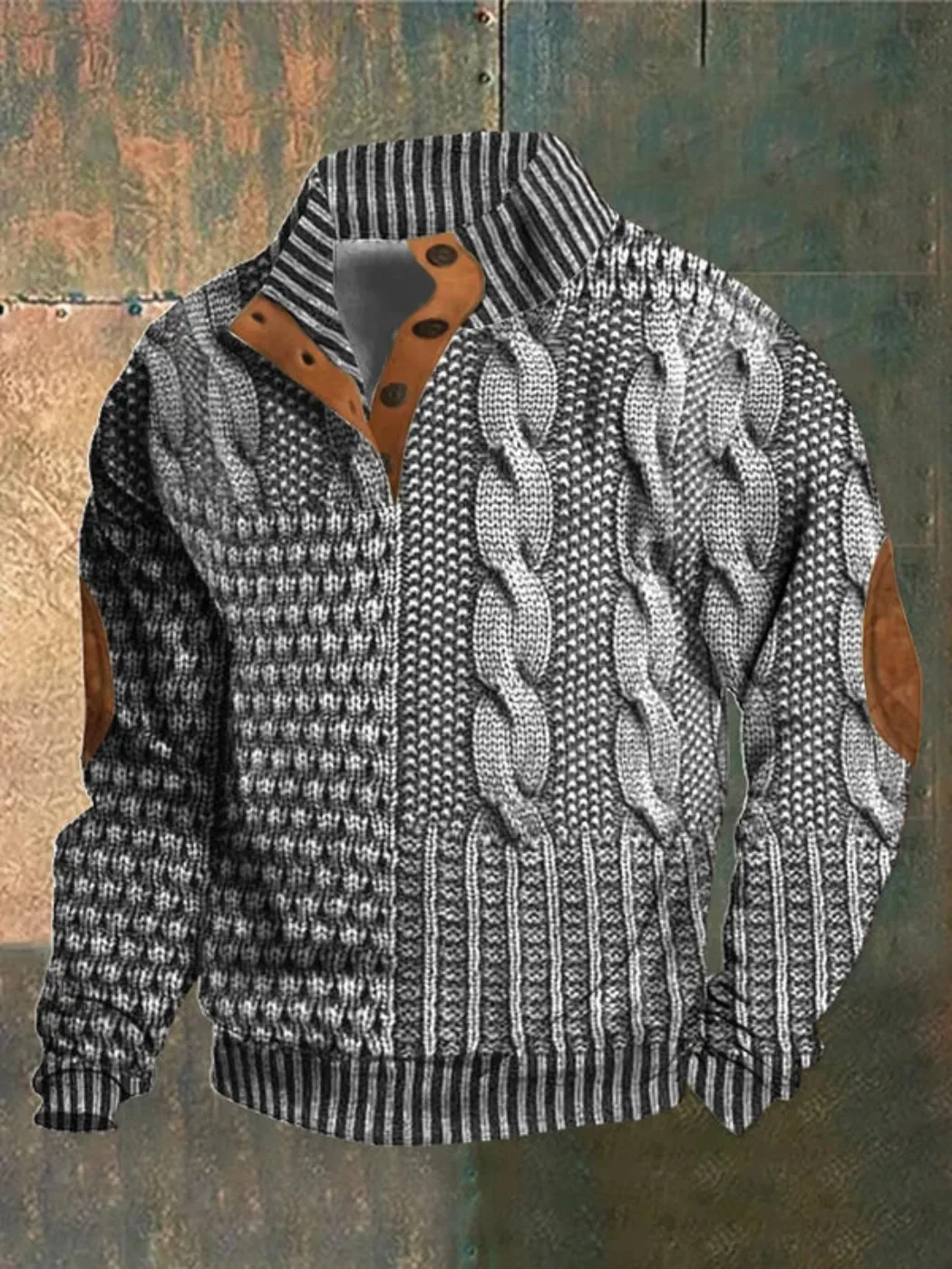 Retro-Inspired Warm Oliver Sweatshirt | Stylish Comfort for Modern Men