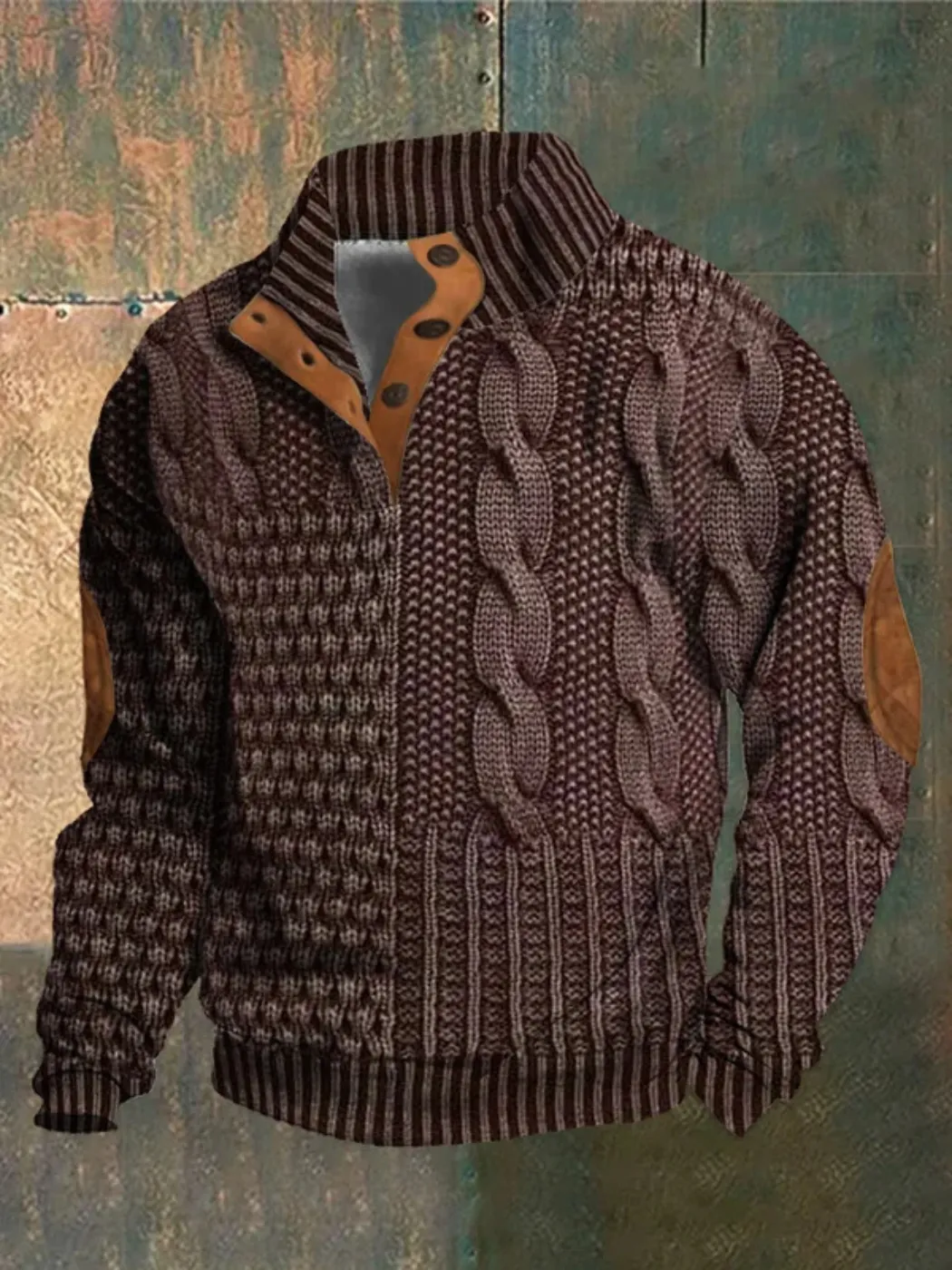 Retro-Inspired Warm Oliver Sweatshirt | Stylish Comfort for Modern Men